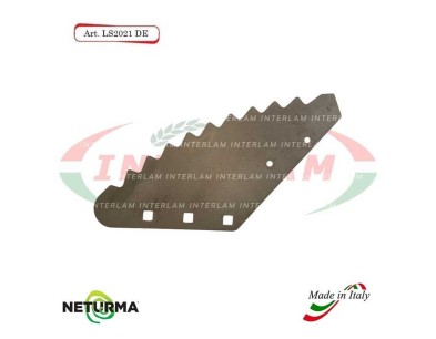 LS2021DX  Knife for mixer wagon UNIFEED - Vertical -Toothed - FARESIN