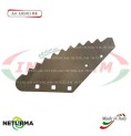 LS2021DX - Right - Knife for mixer wagon UNIFEED - Vertical - Toothed - FARESIN - (5 Pz.)