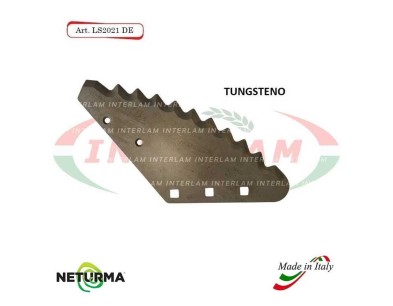 LS2021DX Knife for mixer wagon UNIFEED - Vertical -Tungsten - FARESIN