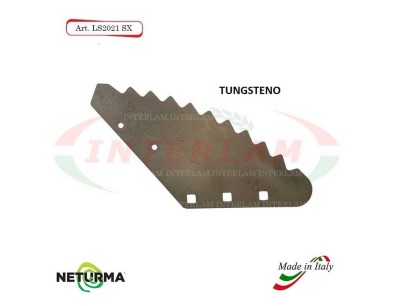 LS2021SX - TUNGSTENO - Lama per Carri UNIFEED - FARESIN - (5 Pz.)