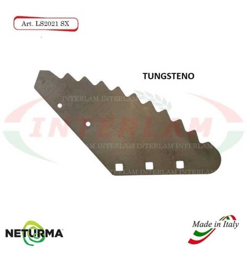 LS2021SX - Lama per Carri UNIFEED -TUNGSTENO - FARESIN - (5 Pz.)