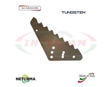 LS2024DX - TUNGSTENO - Lama per Carri UNIFEED L - STORTI - (5 Pz.)