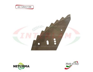 LS2017DX  Knife for mixer wagon UNIFEED  Vertical Toothed  - SILOKING - KVERNELAND
