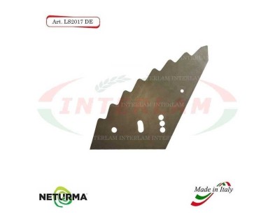 LS2017DX  Knife for mixer wagon UNIFEED  Vertical Toothed   KVERNELAND