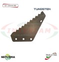 LS1000DX -TUNGSTEN - Knife for mixer wagon UNIFEED Vertical  Toothed  -  MUTTI - (5 Pcs)