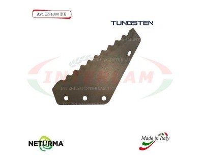 LS1000DX - TUNGSTENO - Lama per Carri UNIFEED - OMAS - (5 Pz.)