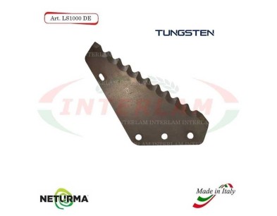LS1000DX - TUNGSTENO - Lama per Carri UNIFEED - OMAS - (5 Pz.)