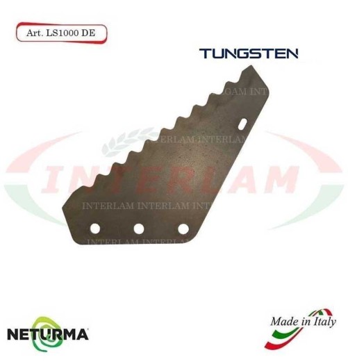 LS1000DX - TUNGSTENO - Lama per Carri UNIFEED - SGARABOLDI - (5 Pz.)