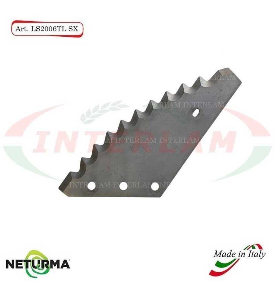 LS2016TLSX - Knife for mixer wagon UNIFEED - Vertical - LAZZARONI - SUPERTINO - CRAI - (5 Pcs.)