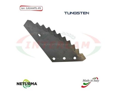 LS2006TLDX - TUNGSTENO - Lama per Carri UNIFEED - LAZZARONI - (5 Pz.)