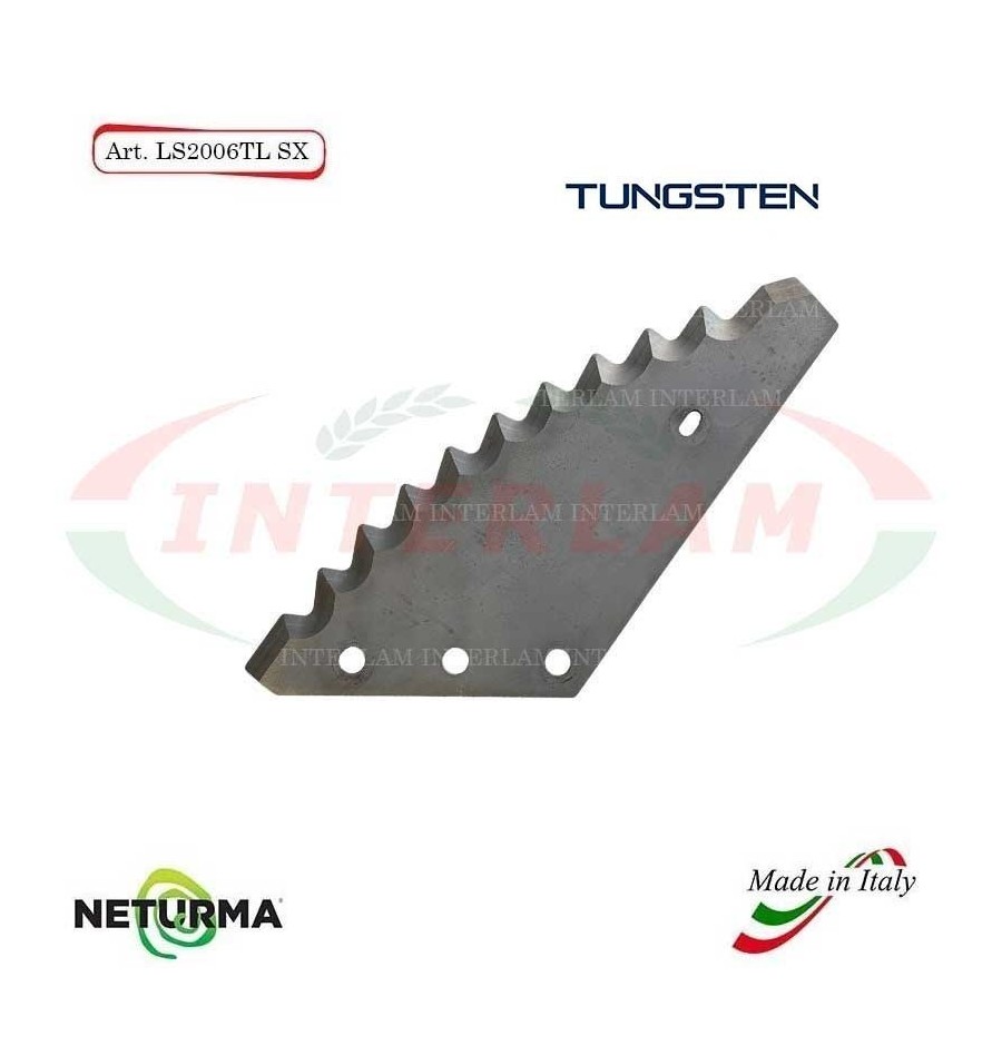 LS2006TLSX - TUNGSTENO - Lama per Carri UNIFEED  - SUPERTINO - (5 Pz.)