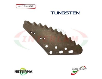 LS2016DX - TUNGSTENO - Lama Per Carri UNIFEED Verticale - (5 Pz.)