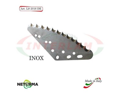 LS2016DX - INOX - Lama Per Carri UNIFEED Verticale - PAGLIARI - (1 Pz.)