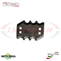 Lama per Carri UNIFEED L228SX Dentata - Ø102 - FARESIN - (10 Pz.)