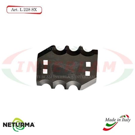 Lama per Carri UNIFEED L228SX Dentata - Ø102 - FARESIN - (10 Pz.)