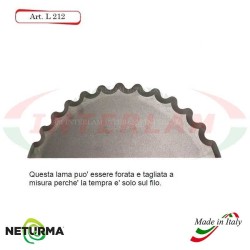 Lama per Carri UNIFEED L212 Dentata - Ø140 - MARMIX - (5 Pz.)