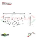 SLS 2016 DE/SX - SUPPORTO per Lame Carri UNIFEED - FARESIN - (3 Pz.)