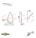 LF403 - Lama per FRESA Carri UNIFEED - (25 Pz.)