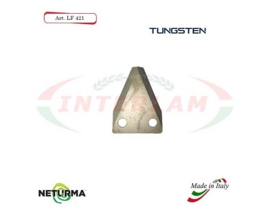 LF421T - TUNGSTENO - Lama per FRESA Carri UNIFEED  - STORTI - (25 Pz.)
