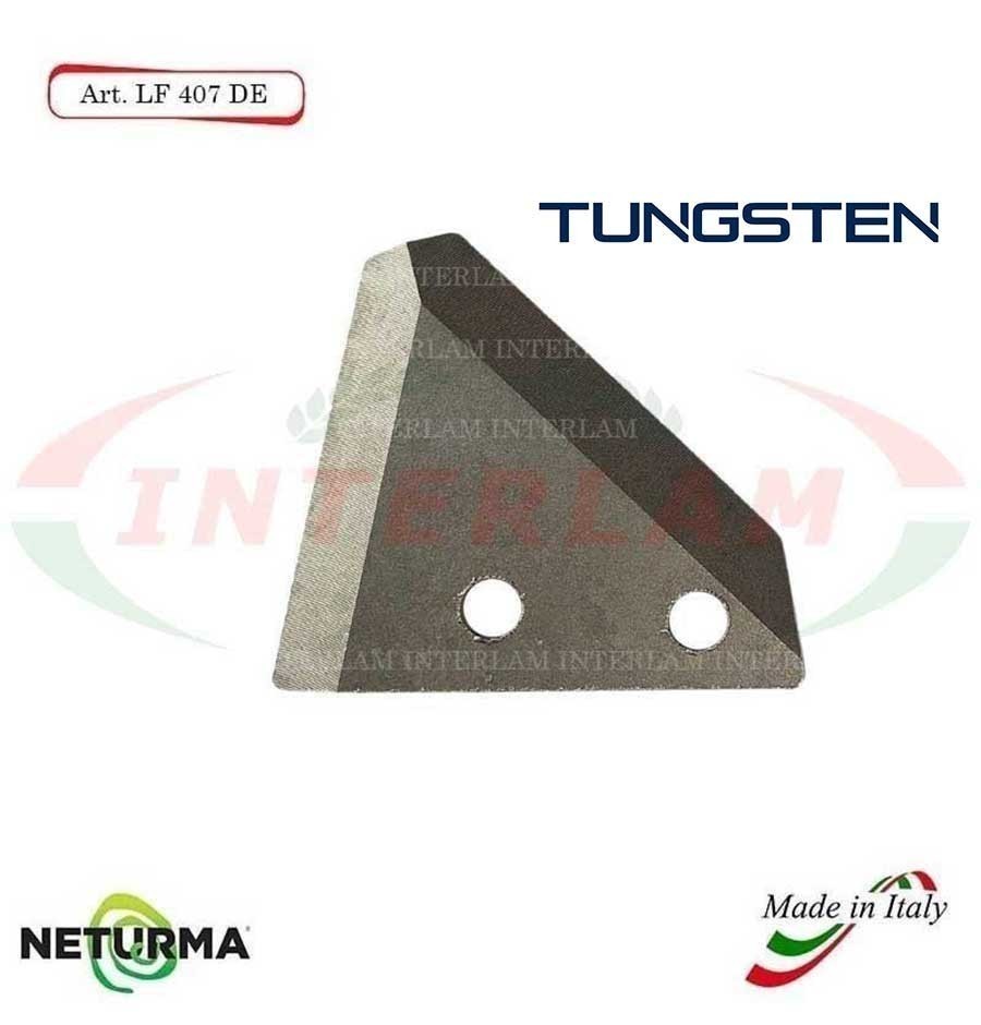 LF407DX - TUNGSTENO - Lama per FRESA Carri UNIFEED - AGM - (25 Pz.)