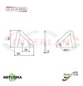 LF407SX - Knives for UNIFEED trailers and SILAGE wagons - GENERALMIX - (25 Pcs.)