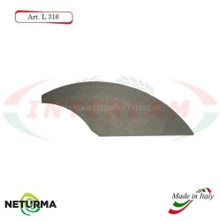 Lama per Carri UNIFEED L316 Liscia - Ø81 - MARMIX - (5 Pz.)