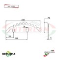 L313 -Straw Chopping Knife Toothed -  ANNOVI - (4 Pcs.)