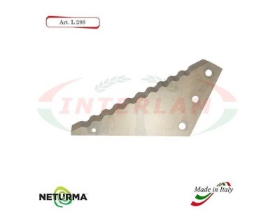 L298 - Blades for forage wagons - Toothed - Ø167 - (5 Pcs.)