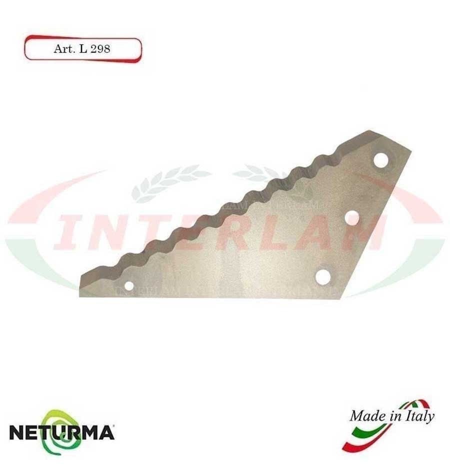 L298 - Blades for forage wagons - Toothed - Ø167 - (5 Pcs.)
