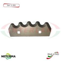 Lama per Carri UNIFEED L202 Dentata - Ø70 - ALIECO (10 Pz.)