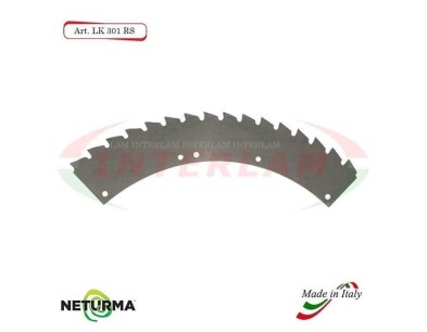 LK301 Lame TRINCIA Foraggi e Mais KEMPER - RAGGIO STRETTO - (8 Pz.)