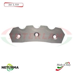 Lama per Carri UNIFEED L318 Dentata - Ø92 MARMIX -  (5 Pz.)