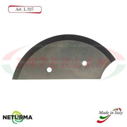 Knife for mixer wagons UNIFEED L327 Smooth- - Ø140 - ALIECO - (2 Pcs.)