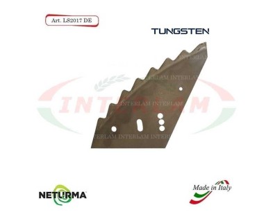 LS2017DX - TUNGSTENO - Lama per Carri UNIFEED -  KVERNELAND - (5 Pz.)